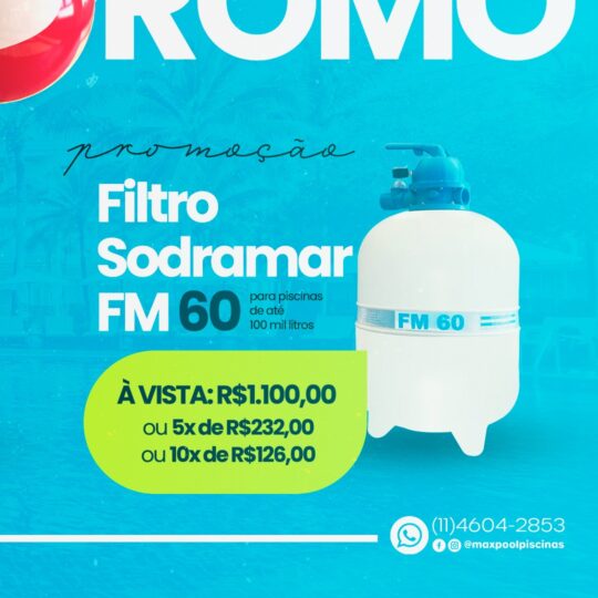 Troca de areia do filtro