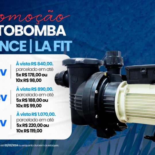 Instalação de Filtro e Motobomba - Teste