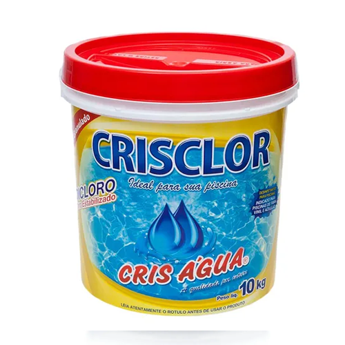 Cloro Granulado Em Pó Dicloro Cris Água 10 Kg