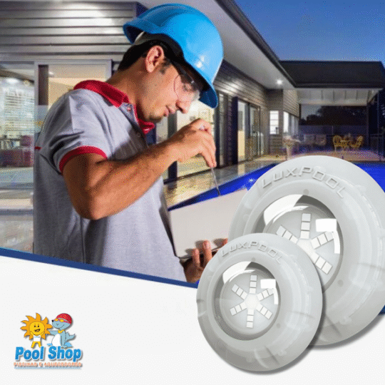 Manutenção em refletor e iluminação de piscinas