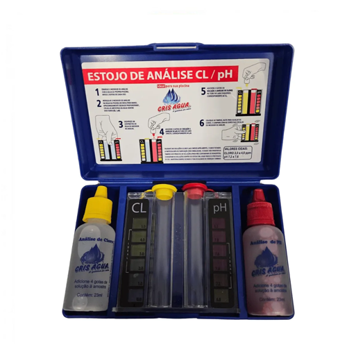 Kit de Teste Cris Água Estojo