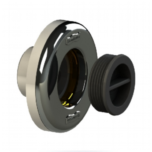Dispositivo de Aspiração ABS/Inox Rosca de Latão Pratic 1 12´´ para Piscinas de Alvenaria (tubo de 50)