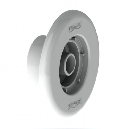 Dispositivo de Retorno Branco em ABS Pratic de 1.1/2” para piscina de alvenaria (Tubo Ø 50 mm)