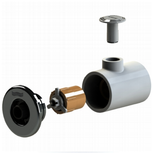Dispostivo de hidromassagem Premium flat aço inox 316